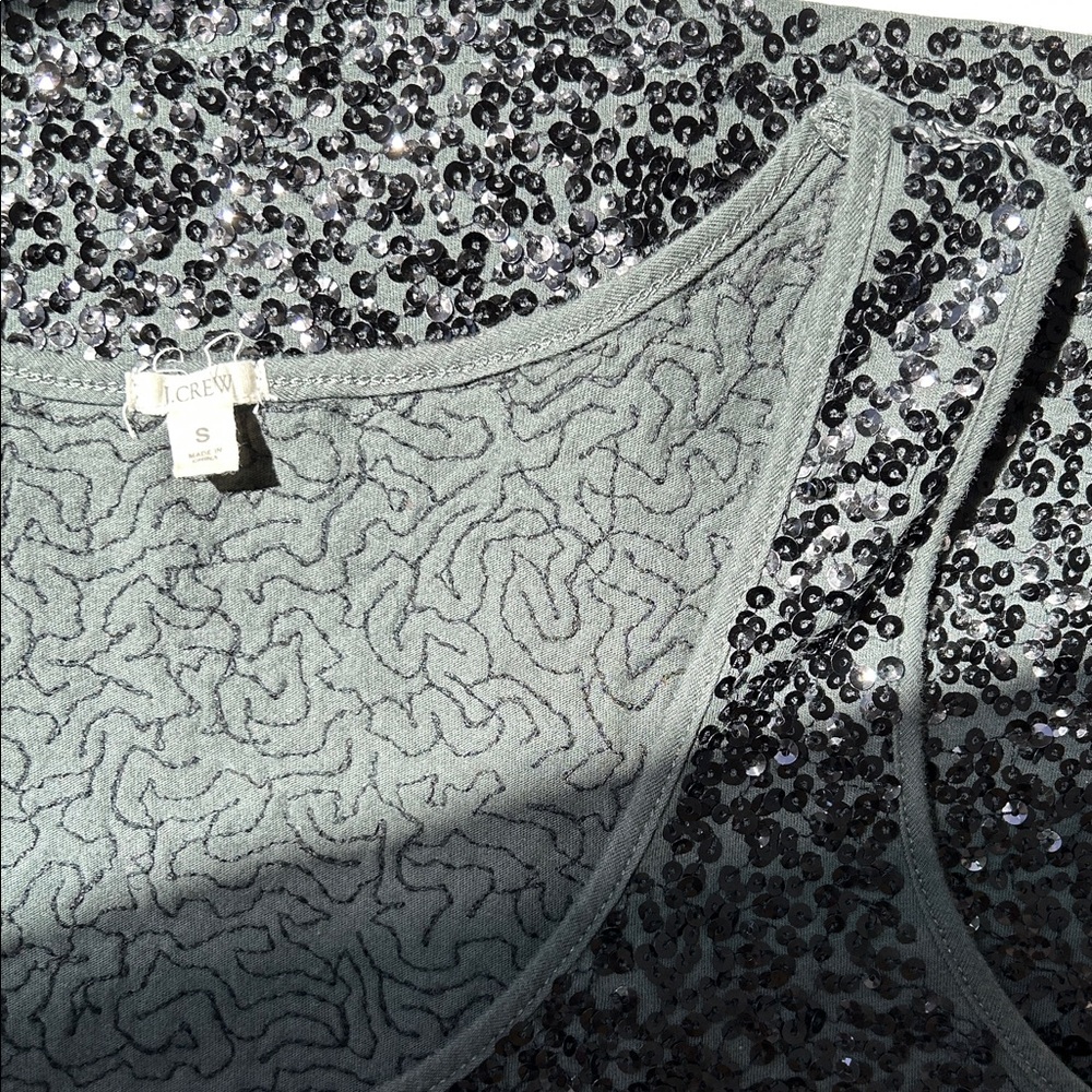 J. Crew Women's Sequin Tank
